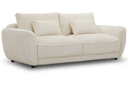 Utopia - Sofa And 2 Chair And Half - Mega Ivory - JaxCo Furniture