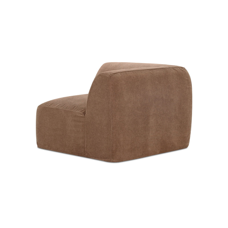 Isla - Corner Chair - Light Brown - JaxCo Furniture