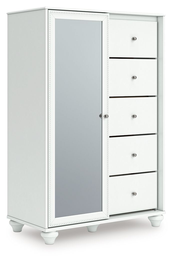 Kozlani - Dressing Chest - White - JaxCo Furniture