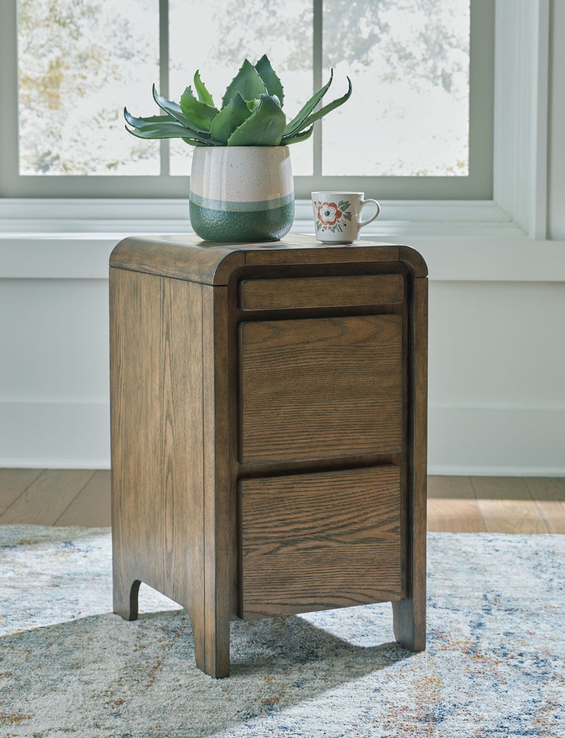 Jensworth - Brown - Accent Table - JaxCo Furniture