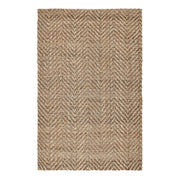 Jute Favorites - Herringbone Rug - JaxCo Furniture