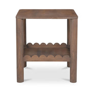 Wiley - Side Table - Vintage Brown - JaxCo Furniture