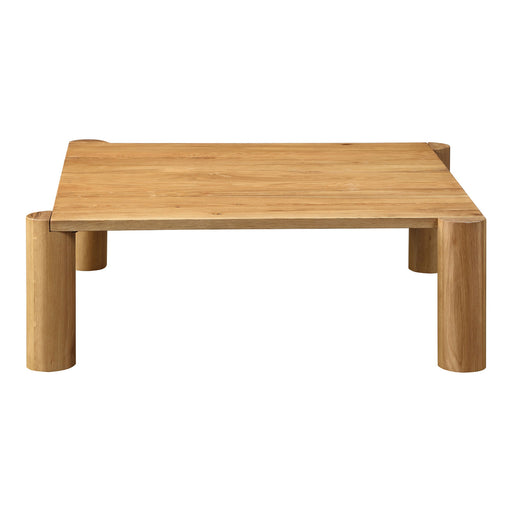 Post - Coffee Table - Natural - JaxCo Furniture