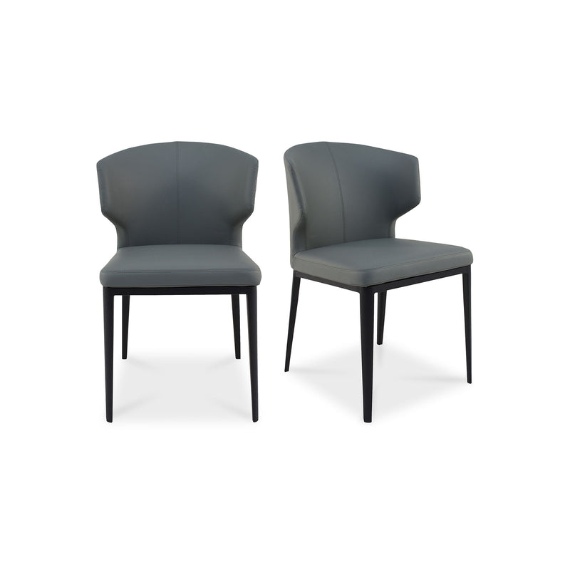 Delaney - Dining Chair (Set of 2) - Gray - JaxCo Furniture
