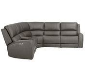 Belmont - Zero Gravity Power Reclining Sectional With Power Adjustable Headrests - JaxCo Furniture