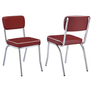 Retro - Upholstered Dining Side Chair (Set of 2) - JaxCo Furniture