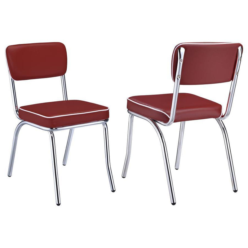Retro - Upholstered Dining Side Chair (Set of 2) - JaxCo Furniture