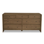 Riley - 7 Drawer Dresser - Oak - JaxCo Furniture