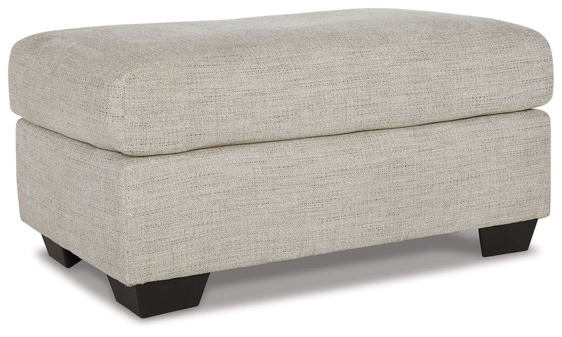 Vayda - Pebble - Ottoman - JaxCo Furniture