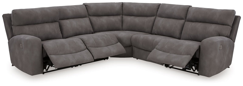 Next-gen Durapella - Power Reclinering Sectional Set - JaxCo Furniture