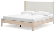 Cadmori - Upholstered Panel Bed - JaxCo Furniture