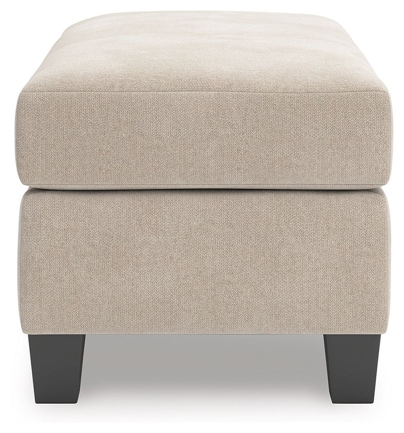 Willarae - Taupe - Ottoman - JaxCo Furniture