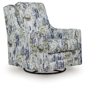 Dustinford - Multi - Swivel Glider Accent Chair - JaxCo Furniture