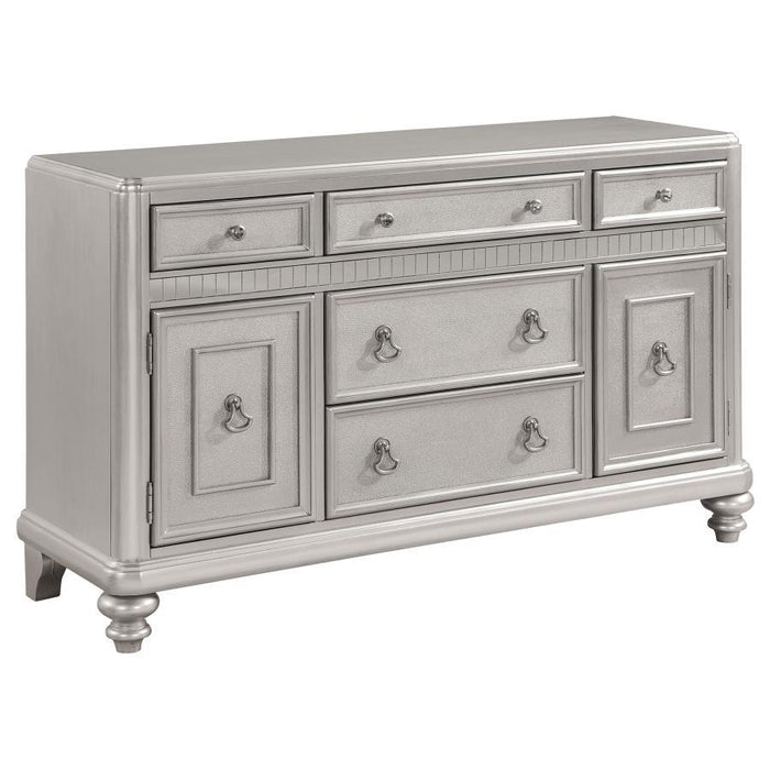 Bling Game - Dining Sideboard Buffet Cabinet - Metallic Platinum - JaxCo Furniture