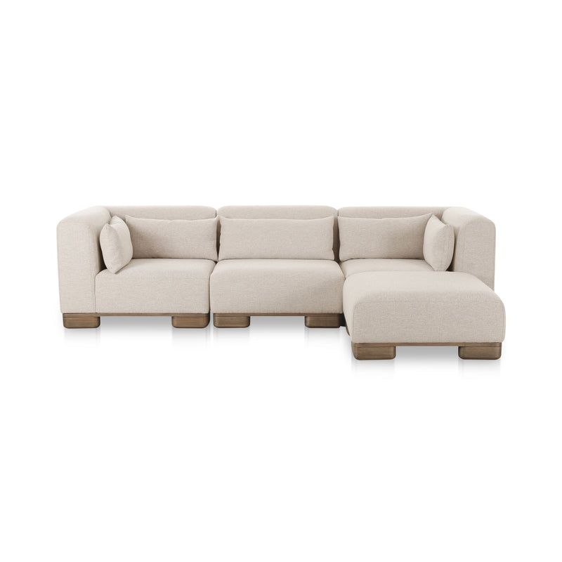 June - Lounge Modular Sectional - Oatmeal - JaxCo Furniture