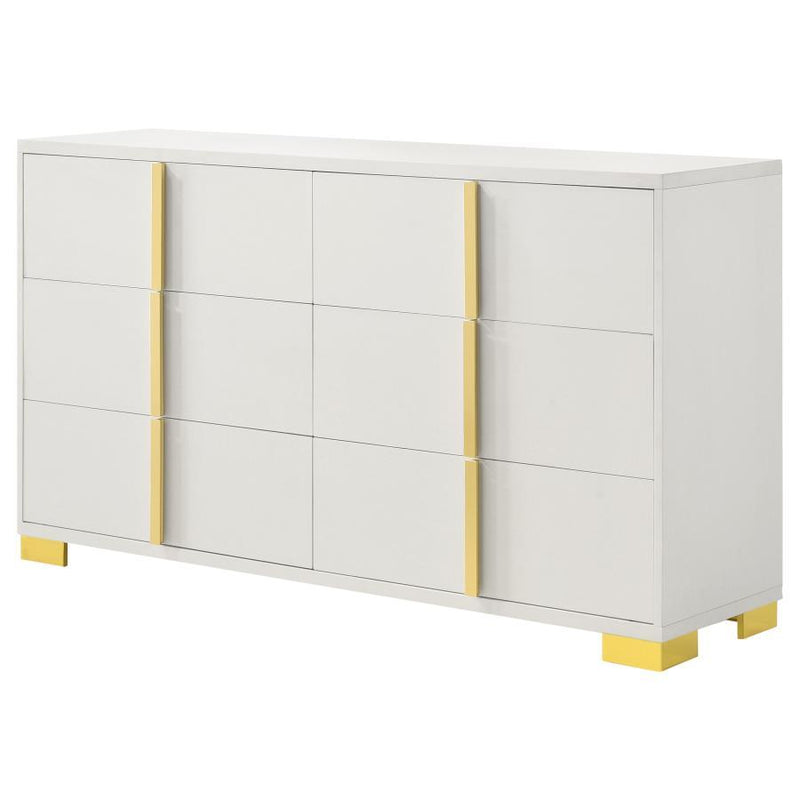 Marceline - 6-Drawer Dresser - JaxCo Furniture