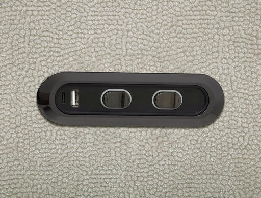 Kennett - Chenille Upholstered Power Reclining Loveseat - Ivory - JaxCo Furniture