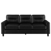 Scotland - Faux Leather Upholstered Sofa Set - JaxCo Furniture