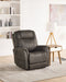 Thames - Power Lift Chair With Power Headrest - Brown - JaxCo Furniture