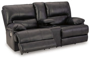 Mountainous - Eclipse - Power Reclining Loveseat With Console /Adj Headrest - JaxCo Furniture