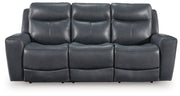 Next Move - Power Reclining Sofa With Adjustable Headrest - JaxCo Furniture