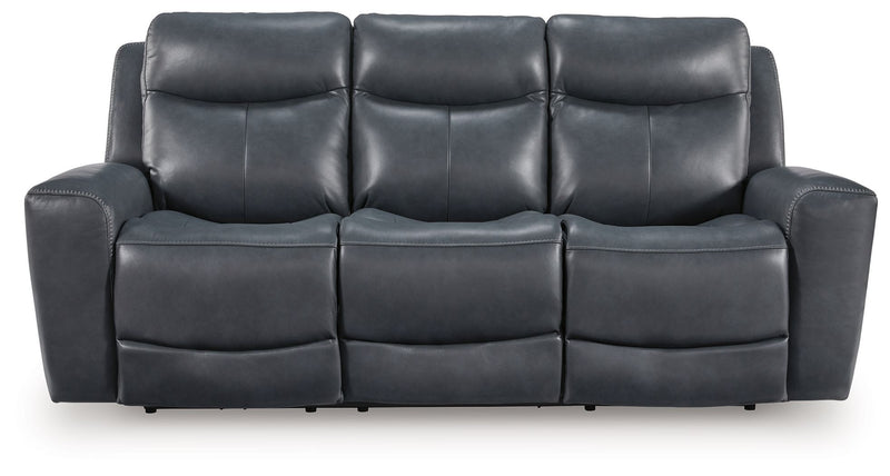 Next Move - Power Reclining Sofa With Adjustable Headrest - JaxCo Furniture