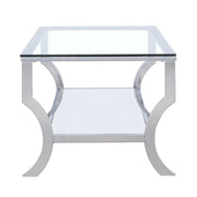 Saide - Rectangular Glass Top Table - JaxCo Furniture
