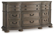 Ardenfield - Light Brown - Dresser - JaxCo Furniture