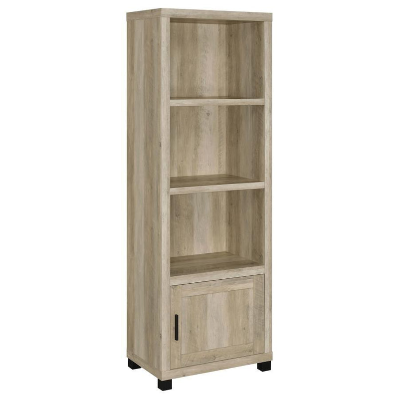 Sachin - 3-Shelf Engineered Wood Media Tower - JaxCo Furniture