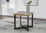 Montia - Multi - Square End Table - JaxCo Furniture