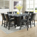 Camila - Square Counter Dining Set - Gray Top - JaxCo Furniture