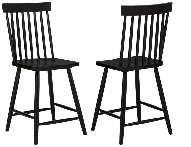 Andrews - Windsor Counter Height Dining Side Chair (Set of 2) - JaxCo Furniture