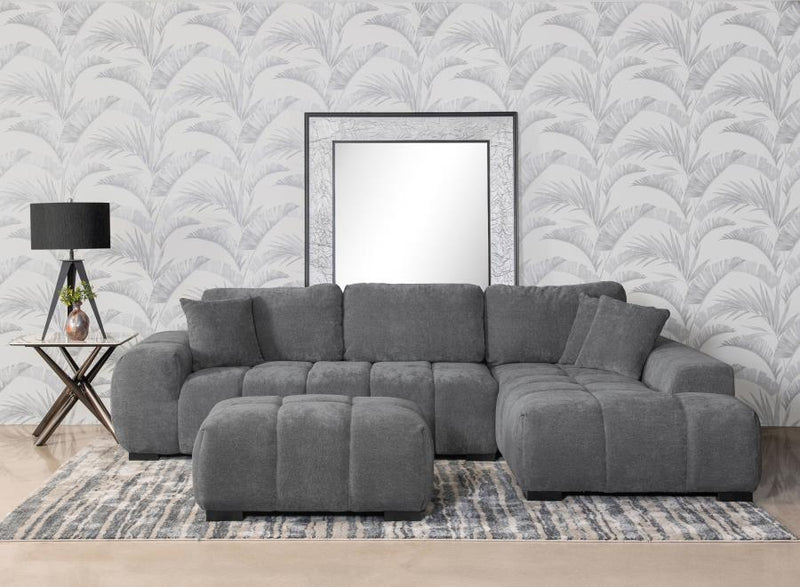 Octavia - Upholstered Sectional Chaise Sofa - JaxCo Furniture