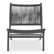 Palma - Outdoor Lounge Chair - Black - JaxCo Furniture