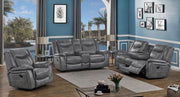 Conrad - Upholstered Padded Arm Motion Sofa Set - JaxCo Furniture