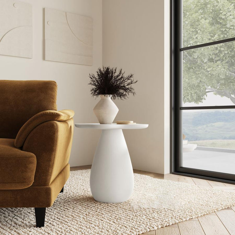 Perth - Side Table With Cloud-Shaped Top - JaxCo Furniture