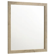 Oakglen - Dresser Mirror - Weathered Oak - JaxCo Furniture