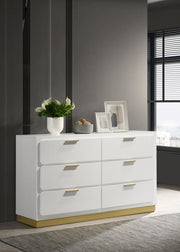 Caraway - 6-Drawer Dresser - JaxCo Furniture