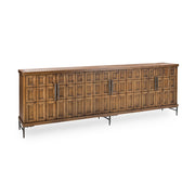Willmark - 6 Door Iron Leg Sideboard - JaxCo Furniture