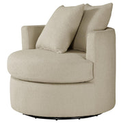 Debbie - Upholstered Swivel Accent Chair - JaxCo Furniture