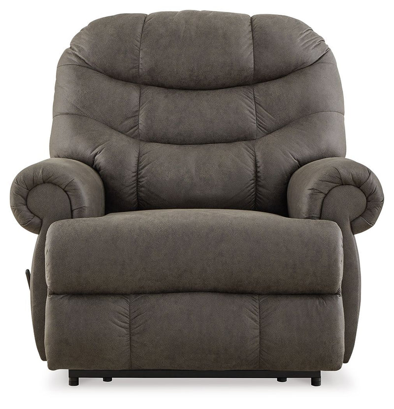 Camera Time - Gunmetal - Zero Wall Recliner - JaxCo Furniture