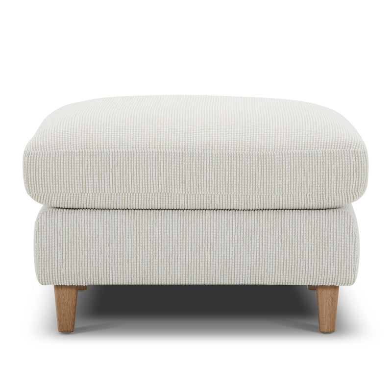 Vogue - Ottoman - Farlo Chalk - JaxCo Furniture