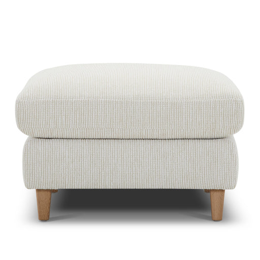 Vogue - Ottoman - Farlo Chalk - JaxCo Furniture