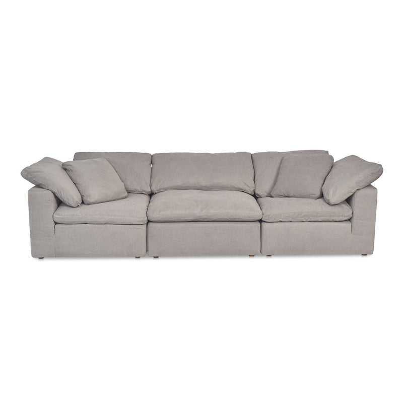 Clay - Performance Fabric Modular Sofa - Light Gray - JaxCo Furniture