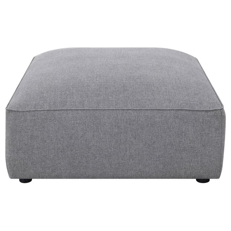 Jennifer - Square Upholstered Ottoman - JaxCo Furniture