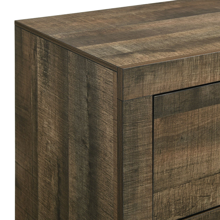 Bailey - 5-Drawer Chest - Walnut - JaxCo Furniture