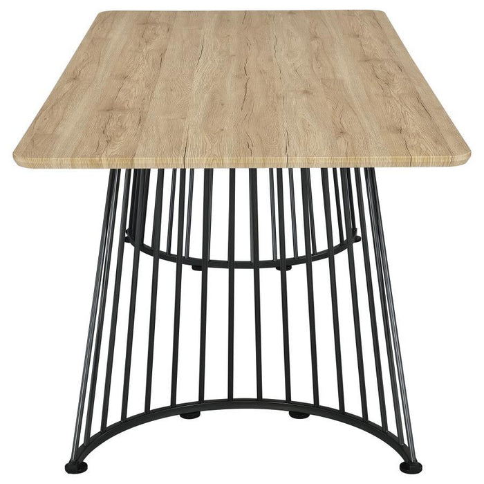 Altus - Composite Wood Dining Table - Natural Oak - JaxCo Furniture