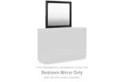 Londer - Black - Bedroom Mirror - JaxCo Furniture