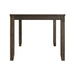 Brock - 7 Piece Dining Set, Table & Six Chairs - Walnut - JaxCo Furniture