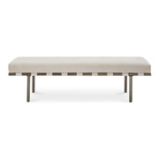 Carson - Dining Bench - Beige - JaxCo Furniture